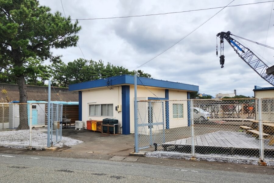 沼津港の奥にあるマリーナ