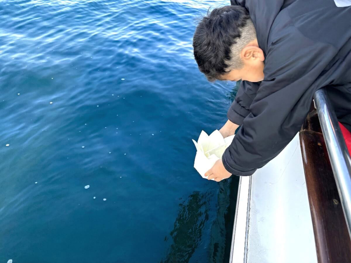 5.フラワーBOXでのお見送り