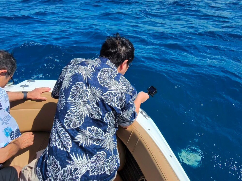 4.生前ご希望だったハワイの海へ