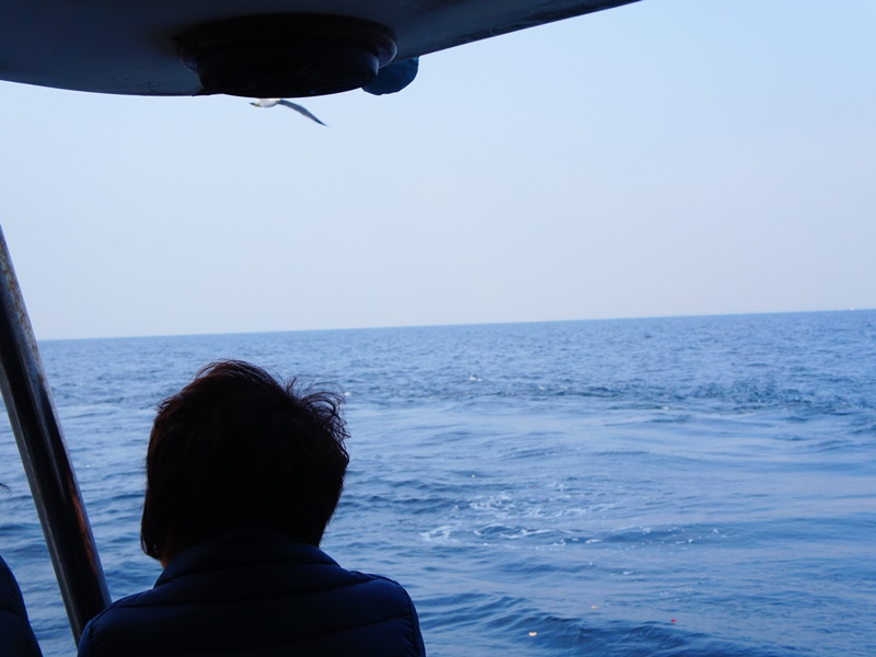 12.最後まで故人の眠る海を見送ります