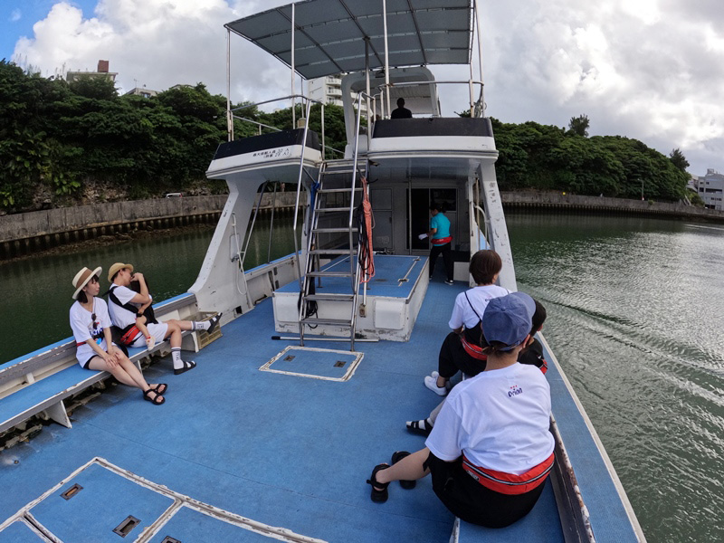 3.散骨場所へ向かいます